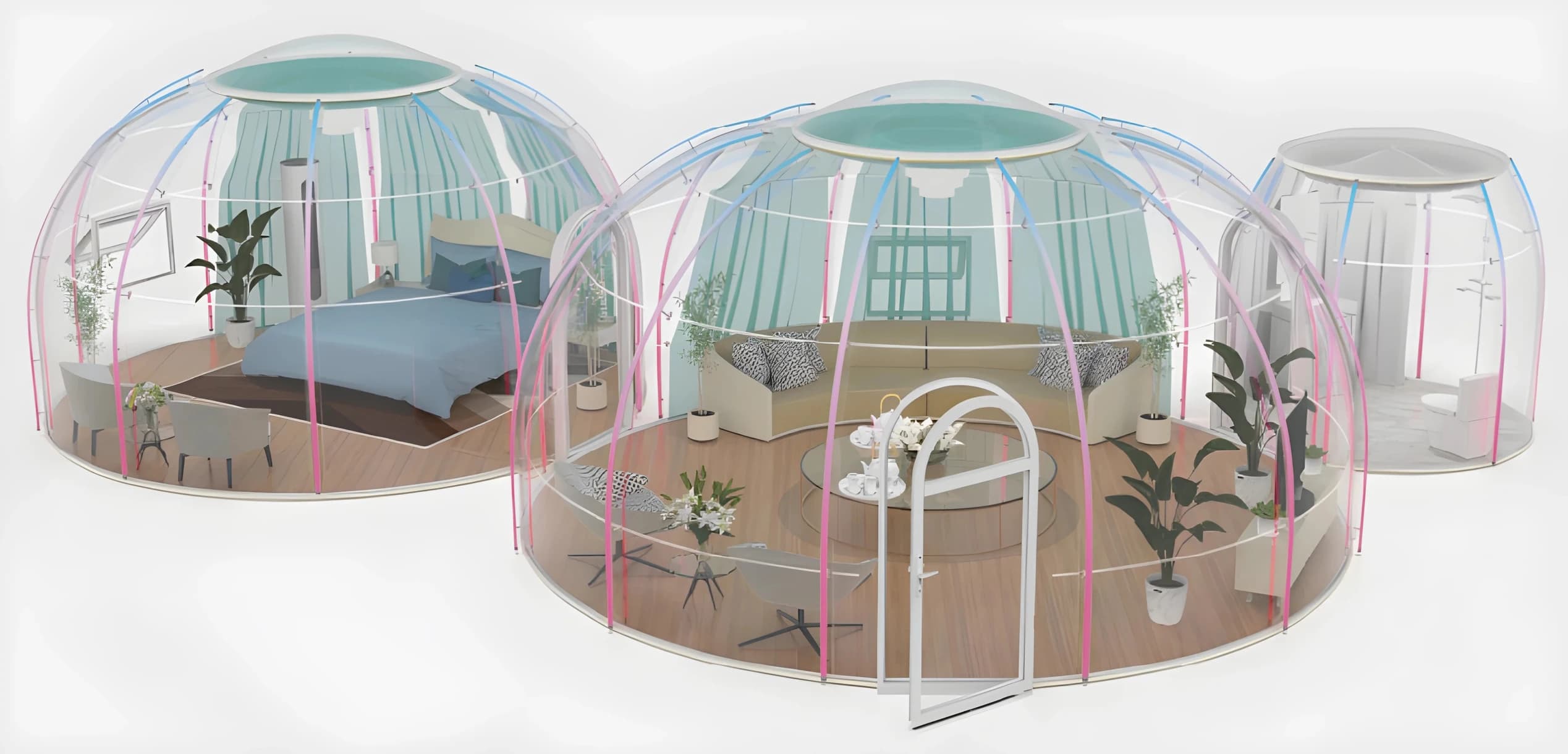 Him Dome 6.0m + 5.0m + 2.5m